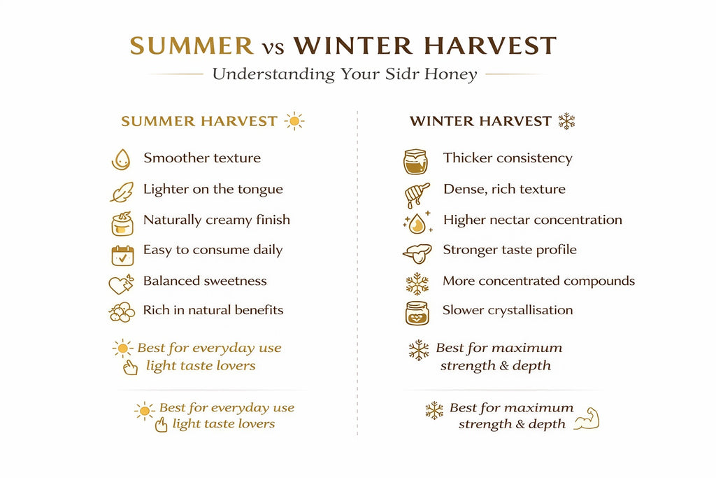 Yemeni Sidr Honey - Winter Harvest